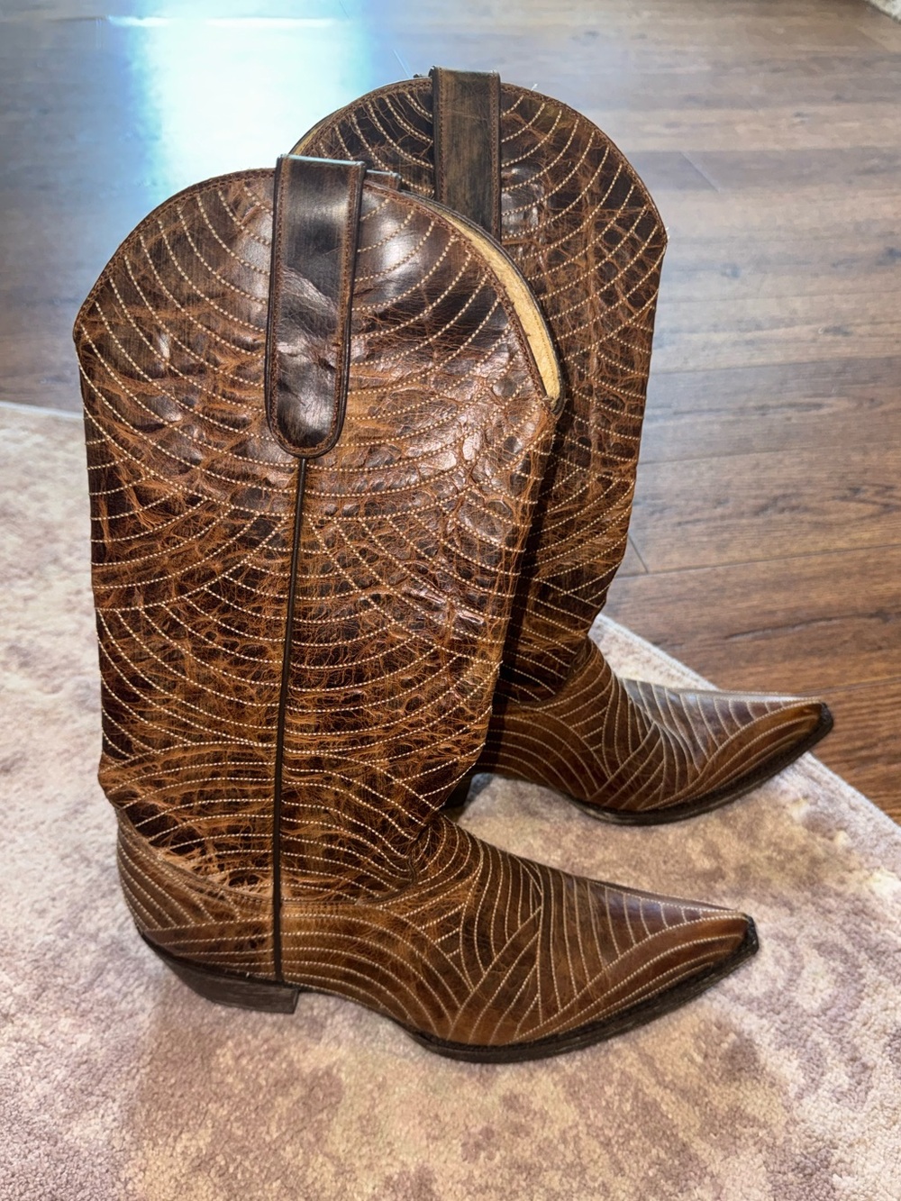 Old Gringo Women’s 8.5 Brown Morena 13" Yippee Ki Yay Cowboy Boots